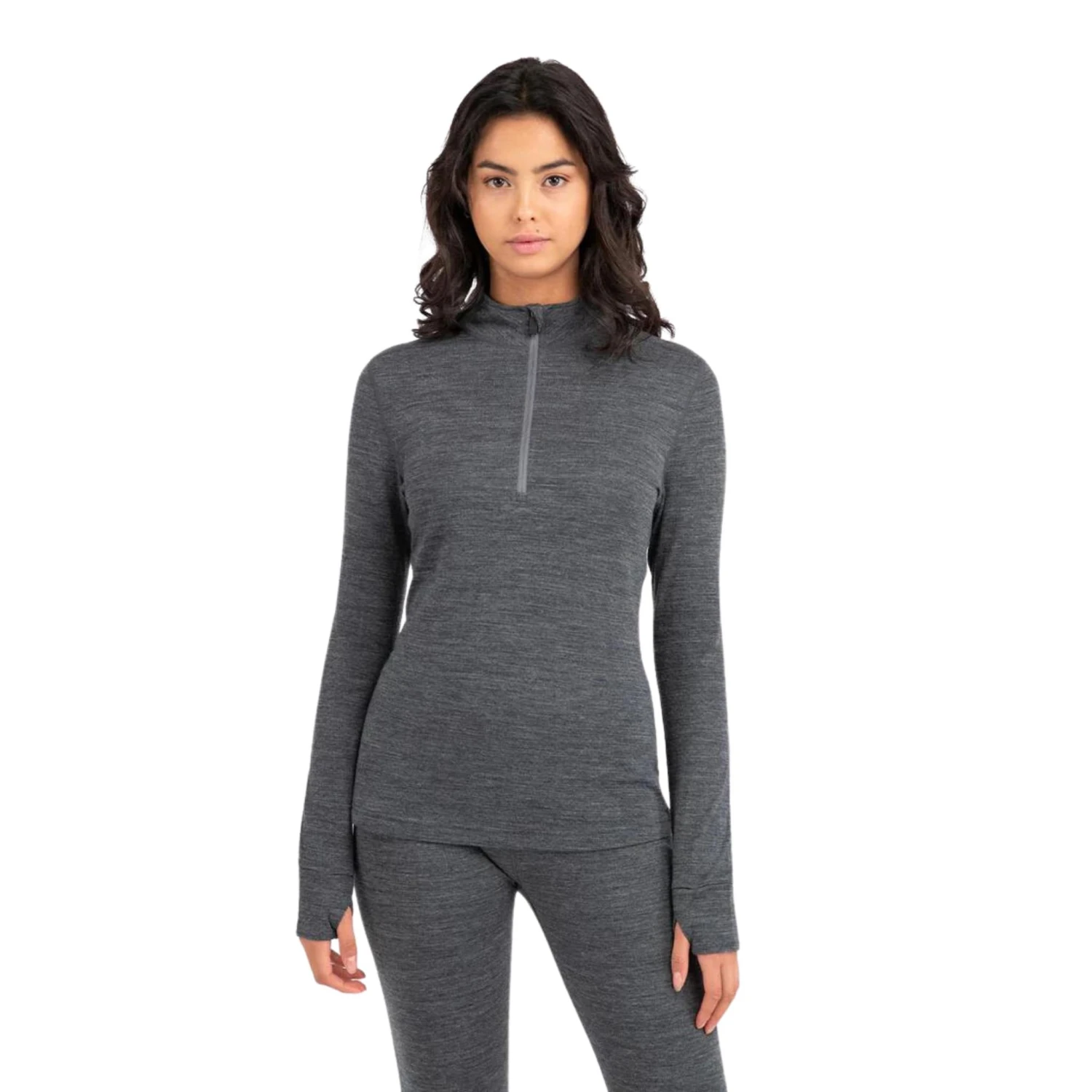 Terramar Women's Ultra Merino 2.0 - 1/2 Zip Shirt 1 Terramar Women's Ultra Merino 2.0 - 1/2 Zip Shirt