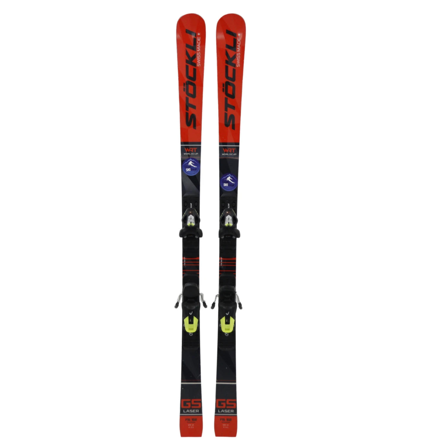 Stockli GS Laser 152cm Skis 2022 + Head Evo9 AC Binding - Used 1 Stockli GS Laser 152cm Skis 2022 + Head Evo9 AC Binding - Used