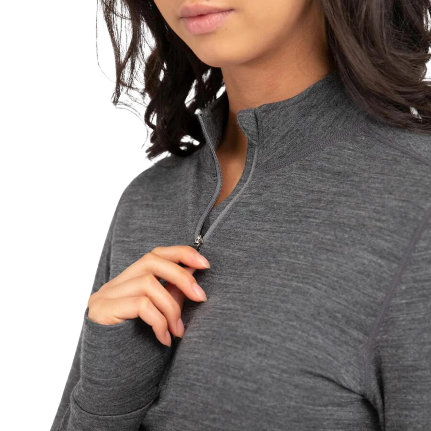 Terramar Women's Ultra Merino 2.0 - 1/2 Zip Shirt 2 Terramar Women's Ultra Merino 2.0 - 1/2 Zip Shirt - Image 2