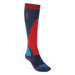 Bridgedale Junior Racer Merino Endurance Over Calf Socks -Ski Gear Store 710558322SkiJuniorRacerMerinoEnduranceOverCalfDenim Flamesg