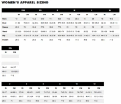 Black Diamond Recon Stretch Insulated Shell - Women's -Ski Gear Store Blackdiamondsizechartwomens cba865d2 5a40 4f27 93d1 d4e91c32db7e