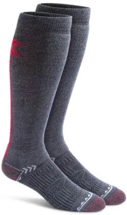 Fox River Chamonix Women's Ski Socks -Ski Gear Store FoxRiverChamonixCharcoal