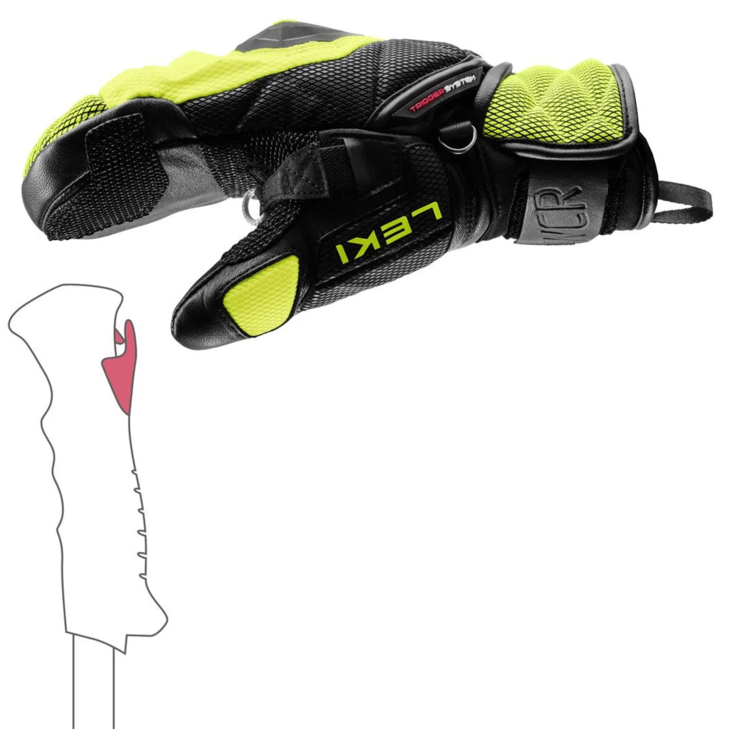 Leki WCR Venom 3D Junior Mitt 2026 2 Leki WCR Venom 3D Junior Mitt 2026 - Image 2