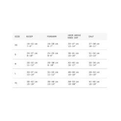 POC Joint VPD Air Knee - Obsydian Brown -Ski Gear Store POCSizeChart