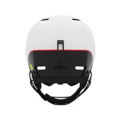 Giro Ledge SL Mips Race Helmet W/ Chingaurd - OPEN BOX RETURN 15 Giro Ledge SL Mips Race Helmet W/ Chingaurd - OPEN BOX RETURN -Ski Gear Store giro ledge sl mips snow helmet matte white back