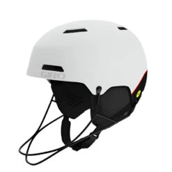 Giro Ledge SL Mips Race Helmet W/ Chingaurd - OPEN BOX RETURN 13 Giro Ledge SL Mips Race Helmet W/ Chingaurd - OPEN BOX RETURN -Ski Gear Store giro ledge sl mips snow helmet matte white hero