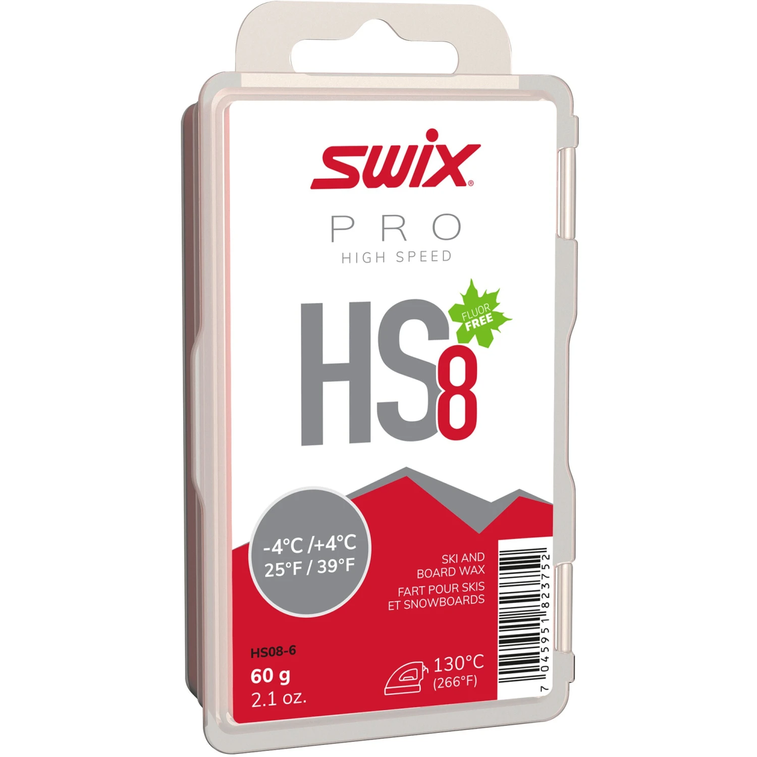 Swix HS8 Red 60g - High Speed 1 Swix HS8 Red 60g - High Speed