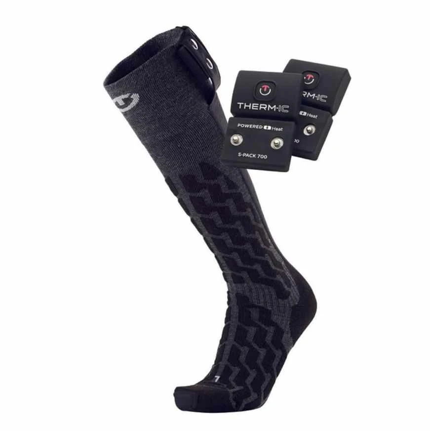Therm-ic Heat Fusion Power Socks UNI S-1400B - Heated Socks + Bluetooth Batteries 1 Therm-ic Heat Fusion Power Socks UNI S-1400B - Heated Socks + Bluetooth Batteries
